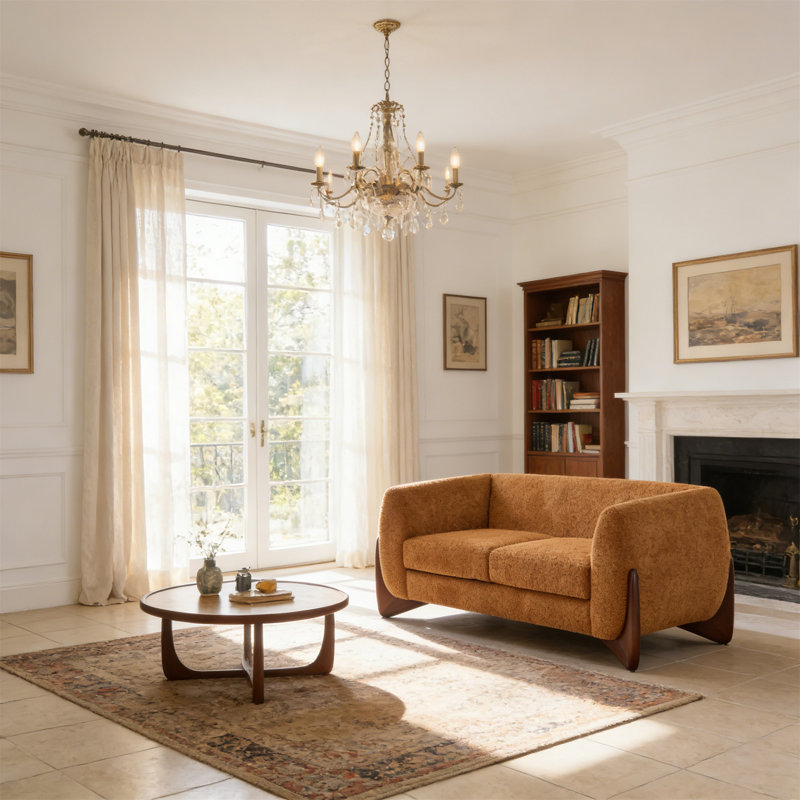 Loveseat, Caramel