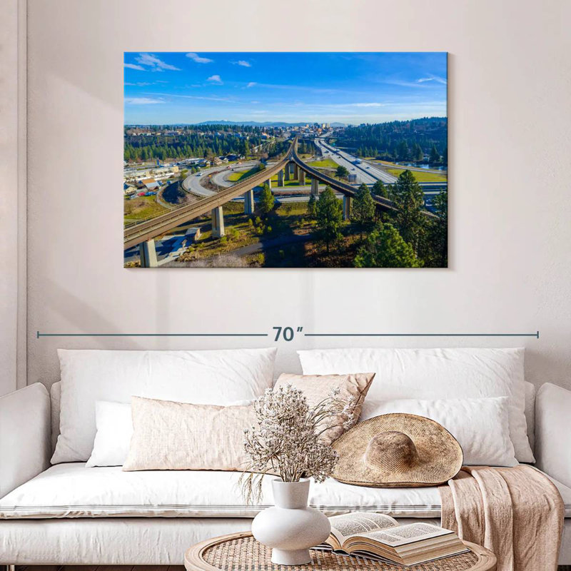 Paysage urbain de Spokane