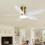Ventilateurs de plafond encastrés avec lumières et télécommande / app-640242900-640195133