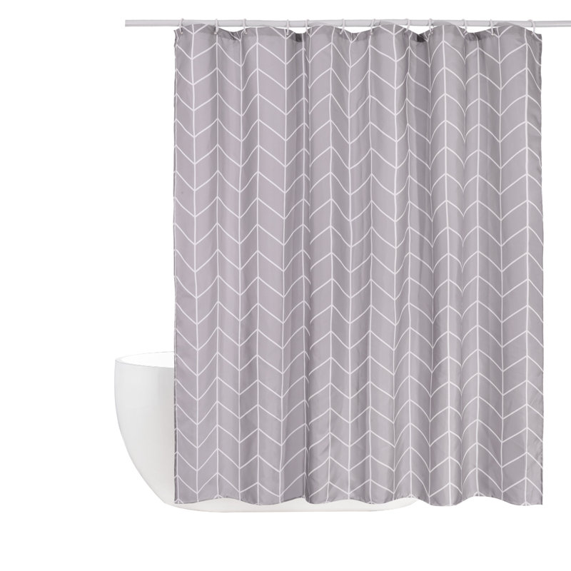 13 Piece Polyester Shower Curtain Set