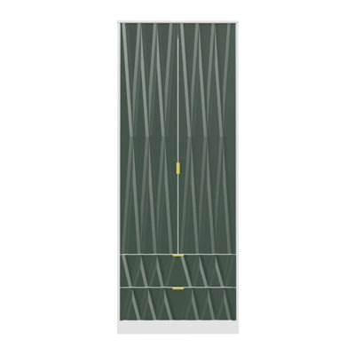 Fully Assembled Efka Diamond Wardrobe
