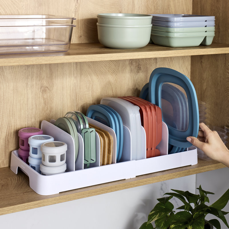YouCopia StoraLid Container Lid Organizer, 40 Lid