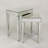 Quinnlynn Mirrored Glass Top Nesting Tables