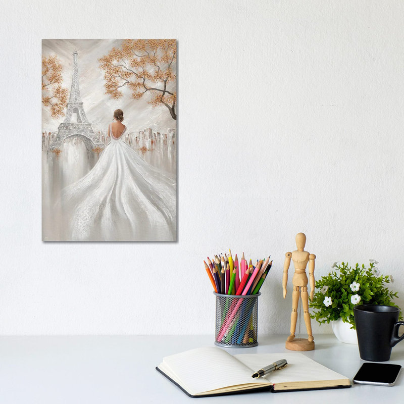 Eiffel Elegance, Paris Flair_1PC3, 12" H x 8" W