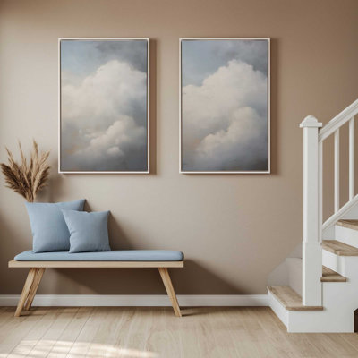 Nimbus Dream, ensemble de 2 toiles encadrées