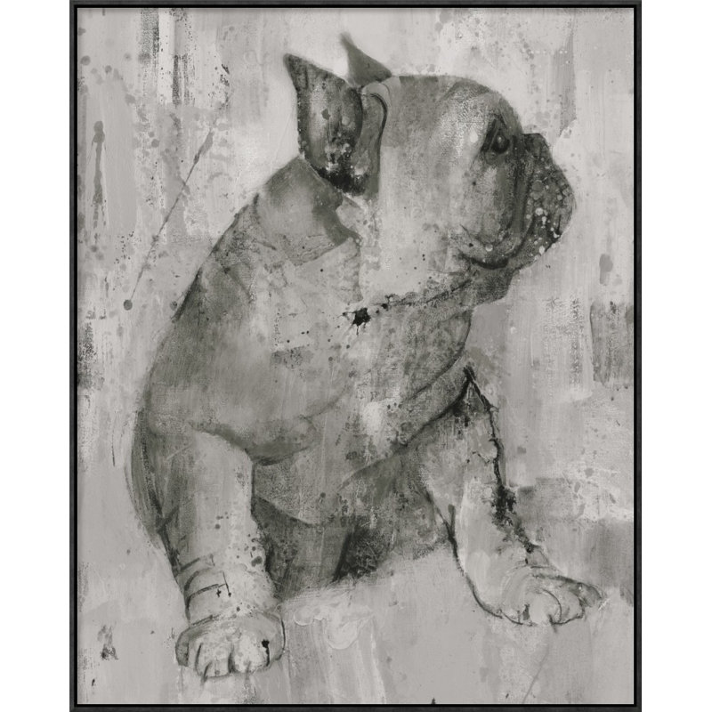 " Duke " by Albena Hristova, 20" H x 16" W, Wrapped Canvas, No Mat