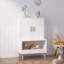 Armoire de rangement pour enfants avec portes et rangement en bois pour chambre d'enfant