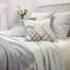 Net Linen Square Pillow Cover & Insert-89595070