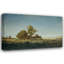 «Paysage avec un bouquet d'arbres» par Théodore Rousseau - Art mural sur toile tendue avec châssis-861458483