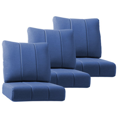 Ensemble de coussins et coussins de patio Allo de 24 po x 24 po x 6 po Allo