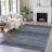 Machine Washable Indoor/Outdoor Xhevrie Navy Rug-111825568