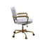 Siecross Vintage Top Grain Leather Office Chair-132213434-132213439