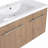 Bathroom Cabinet With Sink,Soft Close Doors,Float Mounting Design