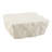 Rey 34.84" Wide Modern MGO Coffee Table with Sculptural Rock-Inspired Design, Textured Sides & Flat Top