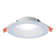 Rl 6 In. Selectable Cct Direct Mount Canless Recessed Led Downlight, 600-lumens With D2w Option, Indoor, White