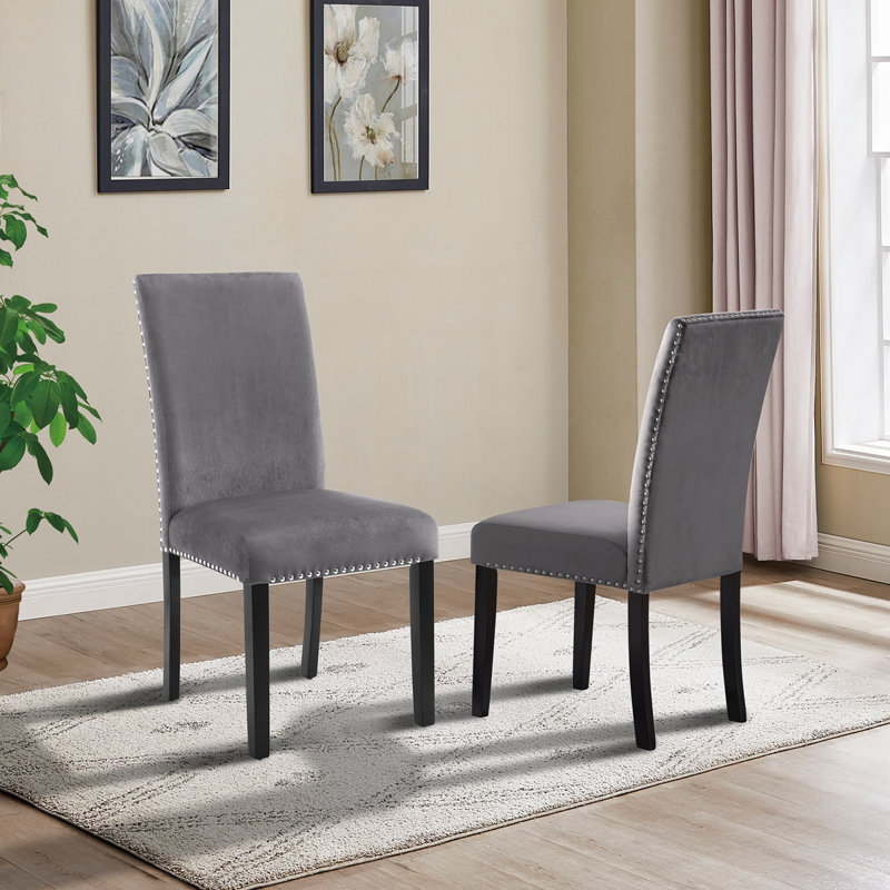 Chaise de salle à manger Cobre, Grey