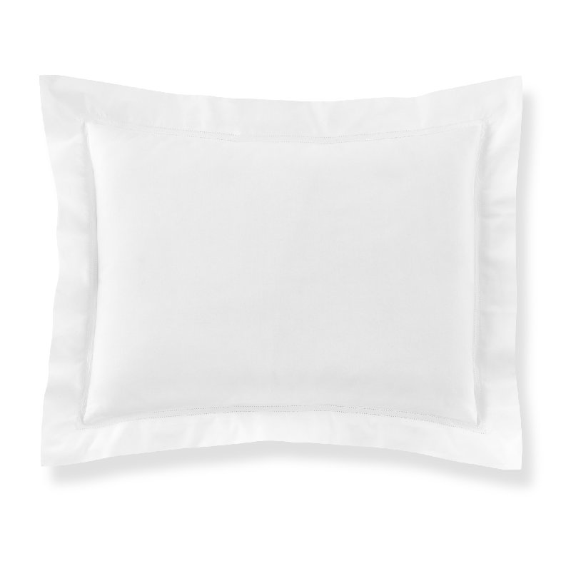  Lyric Percale Sham, Standard, White
