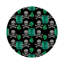 Ensemble de table Gem Emeralds Skull Black-1502179821-1502528031