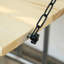 Table de balcon pour patio avec bois pliable