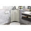 Armoire triangulaire avec tablettes réglables - Flair de salle de bain en chêne-1269588671