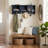 Shaker Cottage (L) 36" x (W) 9" x (H) 14" Wall-Mounted Coat Rack with 3 Open Shelves, Charcoal-349684276
