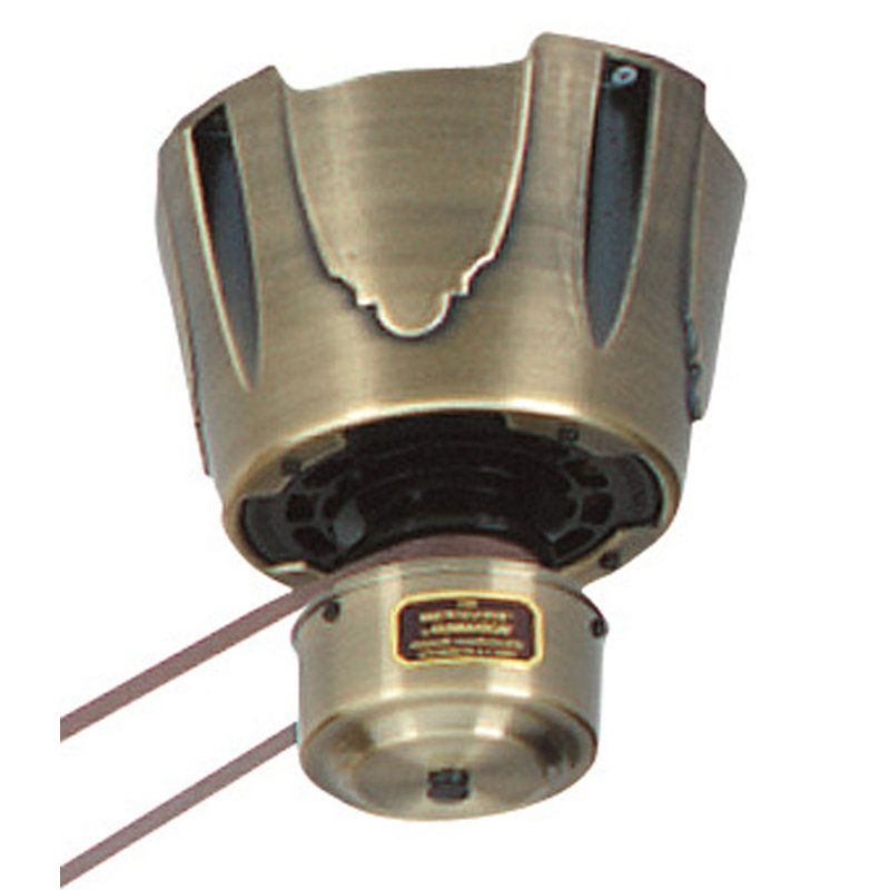 Brewmaster Series Motor Ceiling Fan Hardware, Antique Brass