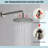 Complete Shower System with Rough in-Valve