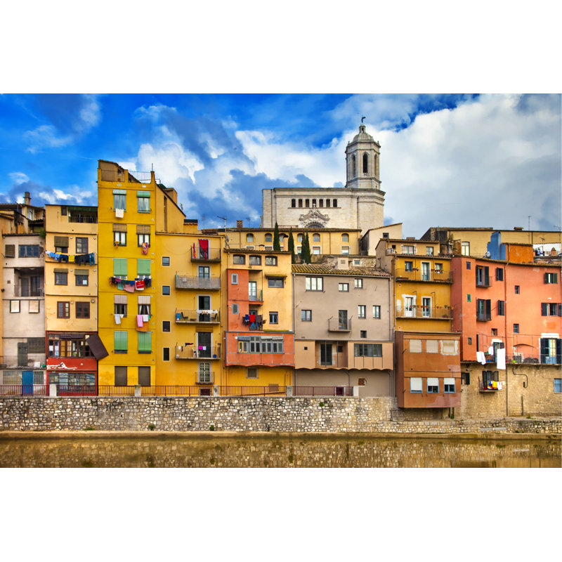 Vue d'Emmajoy de Gérone par Freeartist, H 8 po x l 12 po