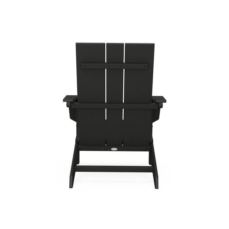 POLYWOOD x AllModern Oversized Adirondack Chair, Black