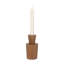 Chandelle de table en bois 5,66 po