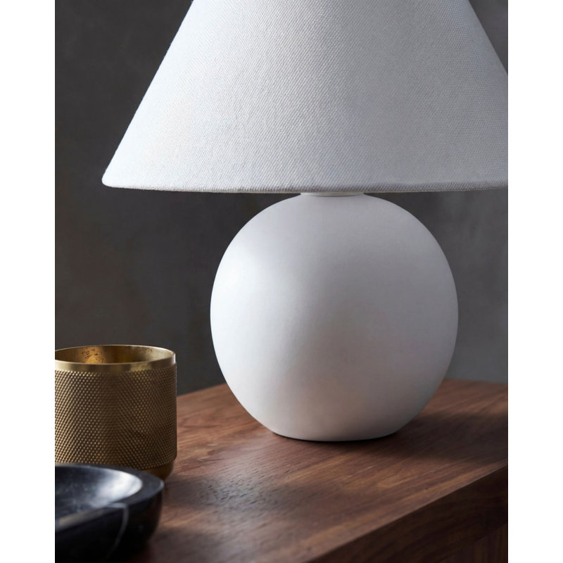 Lampe de table Gutzman, Blanc, Classic Empire