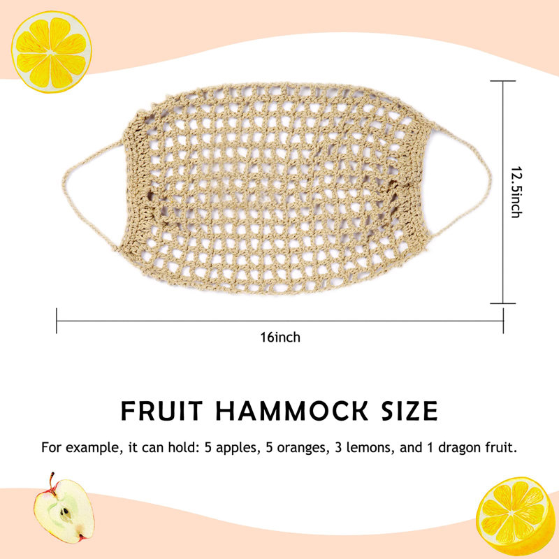 Fruit Hammock for Kitchen Under Cabinet