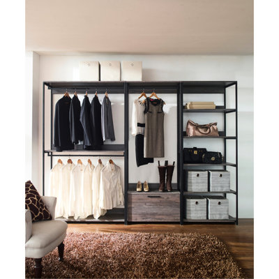 Garde-robe avec cadre E0