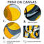 Jaune et gris Urban Jazz Note I - Abstract Still Lifes, art mural-748692933-748692940-748692930