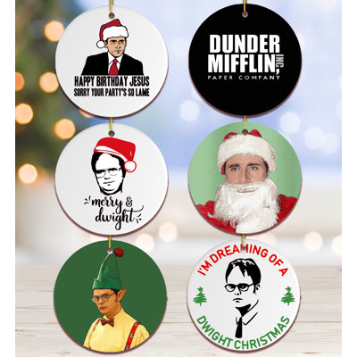 Ensemble d'ornement de Noël The Office