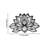 3d Metal Lotus Wall Art
