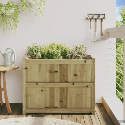 Pin en bois imprégné 35,4 po x 19,7 po x 27,6 po Latitude Run®