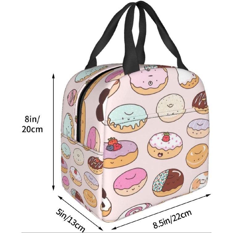 Buckingham Lunch Box Middle School Teen Lunch Solid Colored Lunch Cooler  Lunch Bag Lunch Tote Snack Tote 