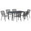 6 - Person Patio Dining Set with Rectangular Table