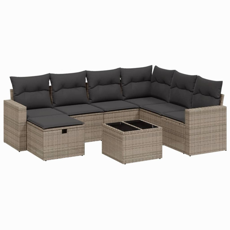 Ensemble de canapé de jardin Vidaxl