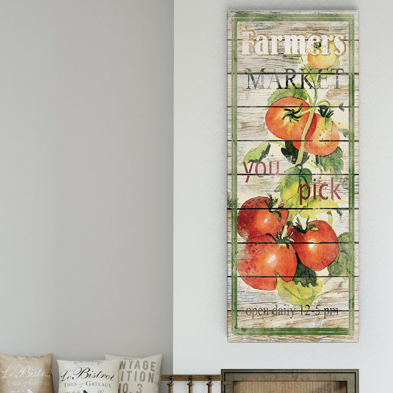 Publicité sur toile, H 8 po x l 20 po x P 1,5 po