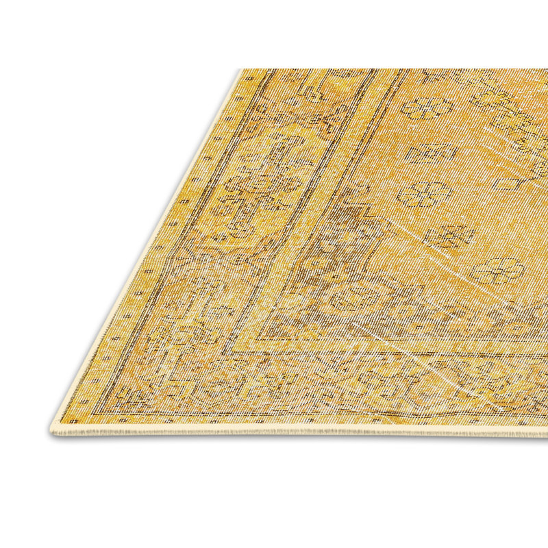 Tapis brun clair/burlywood/brun traditionnel Cavalli, Rectangle 3 pi x 5 pi