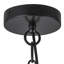 Lustre suspendu campagnard à intensité variable 4 lumières Kimyada-70036539-70036541