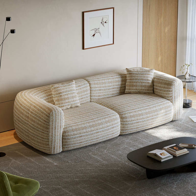 Creative Fabric Sofa, Cream
