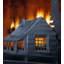Single Panel Steel Fireplace Screen