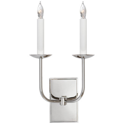 Chapman & Myers TT Double Sconce