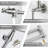 Wall Mounted Pot Filler 2-handles Kitchen Faucet With 360° Spout Swivel In Brushed Nickel-125397101