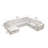 137.8*108.3"Modular Sectional Sofa Seat-623131968