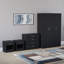 Tayce 4 Piece Bedroom Set (1 Drawer Bedside Chest X2, 4 Drawer Chest, 3 Door Wardrobe)-885185549