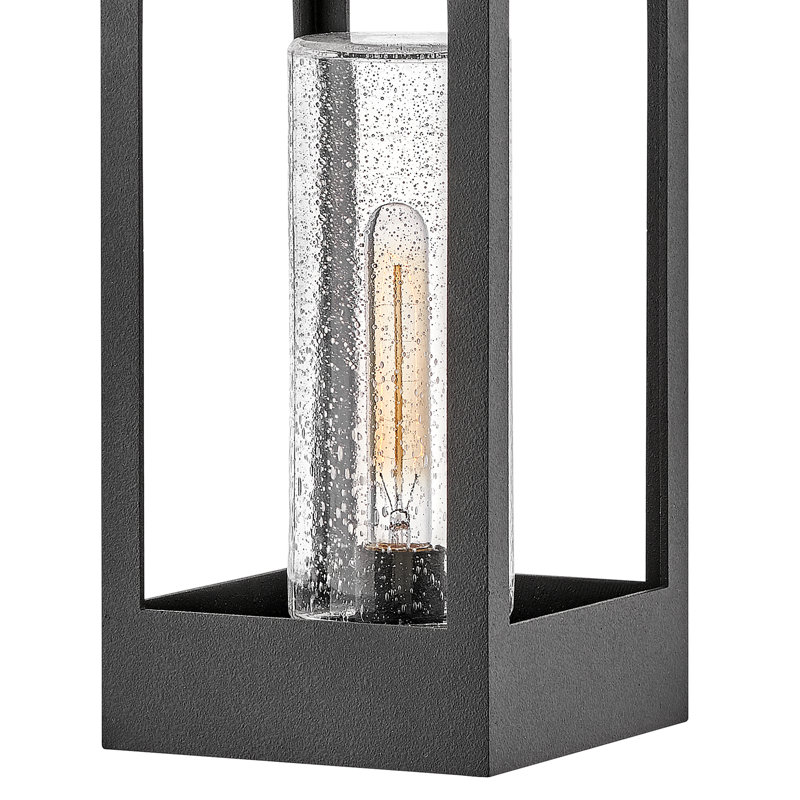 Medium Wall Mount Lantern, 25" H x 7.75" W x 10.25" D